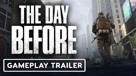 The Day Before - Exclusive Official Gameplay Trailer - YouTube