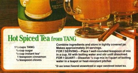 Russian Tea Made with Tang | Spiced tea recipe, Hot spiced tea recipe, Spiced tea recipe with tang