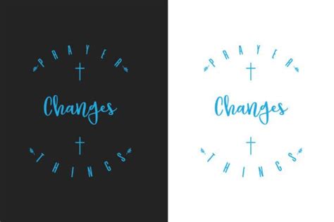 Prayer Changes Things Svg Graphic by Craft Store · Creative Fabrica