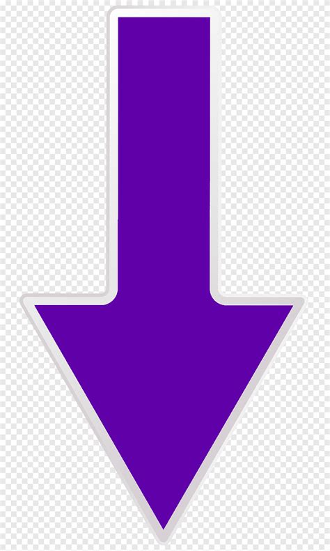 Purple Arrow Pointing Down