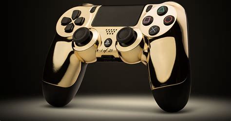 Check Out These 24 Karat Gold Xbox One And PS4 Controllers - GameSpot