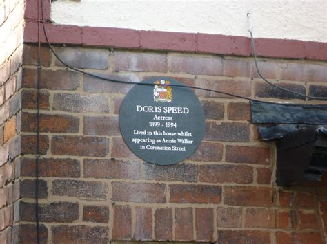 Doris Speed plaque | Commemorating the actress famed for pla… | Flickr