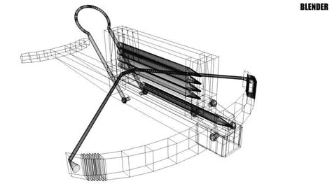 Repeating Crossbow - 3D Model by faizal3DX