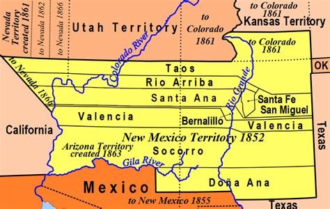 Image: New Mexico Territory, 1852