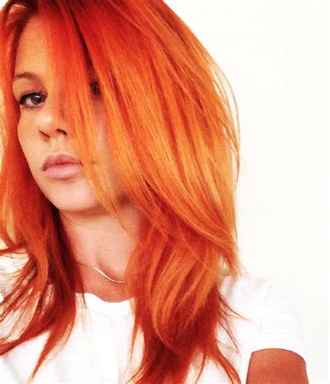 30 VOL + LOREAL HiColor Copper {refresh with pravana vivids 'orange'} Hair Color Orange, Diy ...