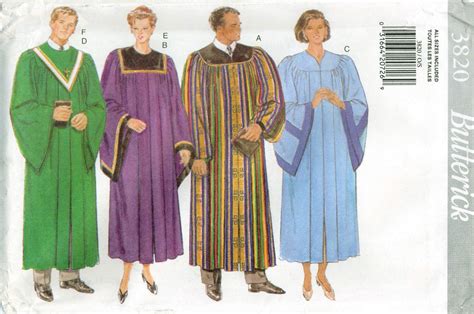 Church Choir Robes Patterns | Patterns For You