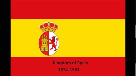 History flag of Spain - YouTube