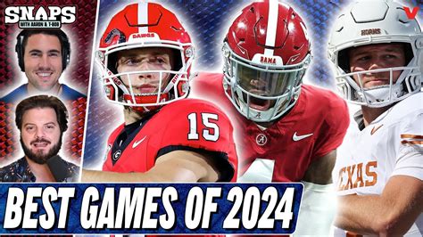 BEST 2024 SEC Games: Georgia-Texas, LSU-USC, UGA-Alabama, Texas-Michigan, Texas-Texas A&M ...