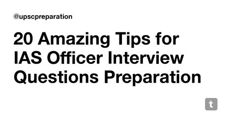 20 Amazing Tips for IAS Officer Interview Questions Preparation — Teletype