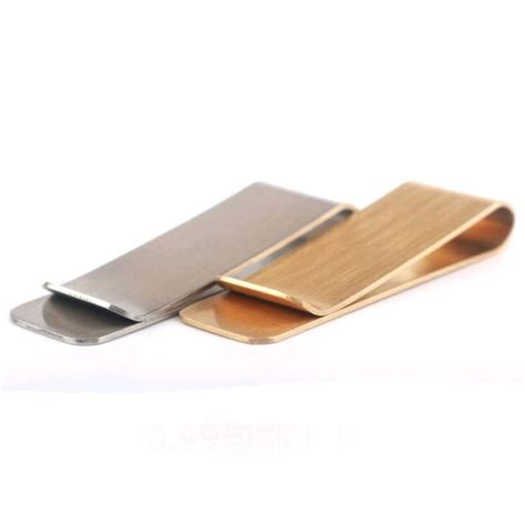 Custom Logo Metal Stainless Steel Money Clip | Richarms