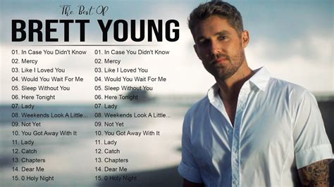 Brett Young Greatest Hits Full Album - Best Of Brett Young Playlist - Top 100 Country Songs 2022 ...