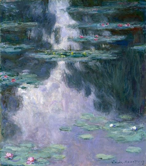 Claude Monet | Water Lilies (Nymphéas) (1907) | Artsy