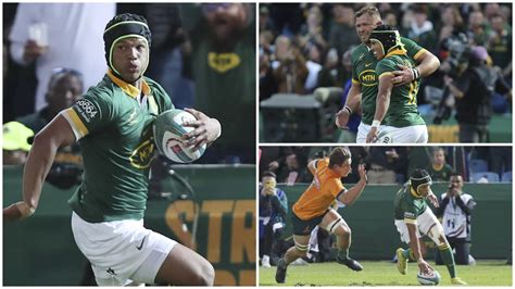 WATCH: Kurt-Lee Arendse scores THREE tries as Springboks cut loose : PlanetRugby