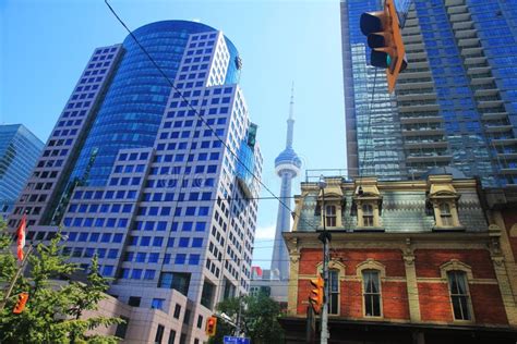 Toronto Architecture Old and New Editorial Photography - Image of skyscrapper, cityscape: 36449917