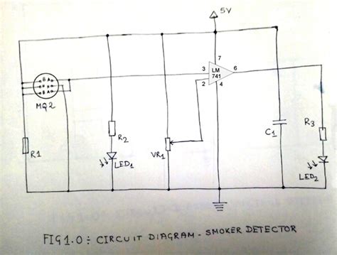 Simple Smoke Detector Circuit