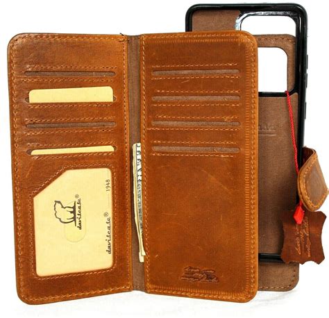 Genuine Soft Leather Case for Samsung Galaxy S22 Ultra 5G Credit Cards Wallet Book Luxury ...