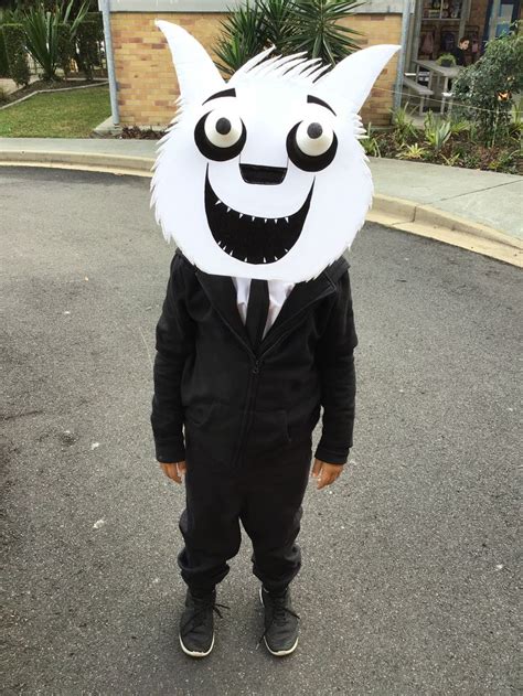 Mr Wolf from the book The Bad Guys | Book week costume, Book character pumpkins, Book day costumes