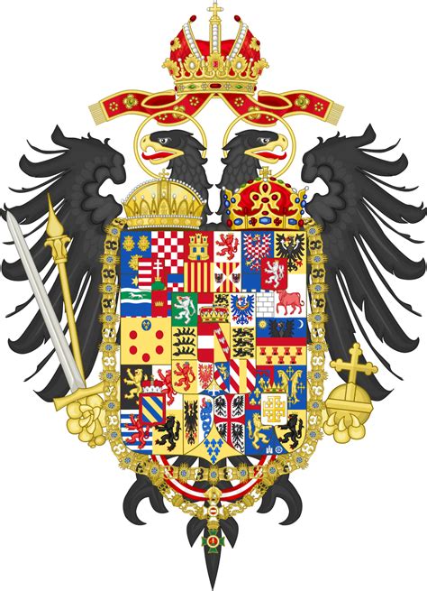 Greater Coat of Arms of Joseph II, Holy Roman Emperor.svg | Holy roman ...