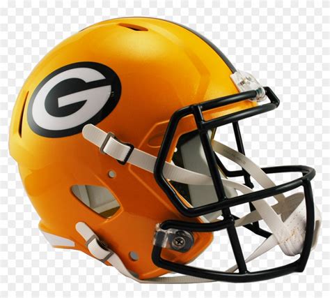 Green Bay Packers Speed Replica Helmet - Football Helmet Packers, HD Png Download - 900x801 ...