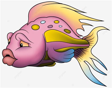 Pink Beautiful Fish Vector Beautiful Pink Vector, Vector, Beautiful ...