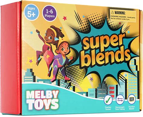 Super Blends Phonics Reading Game (22 Blends) - Blends Game (Ages 5 ...