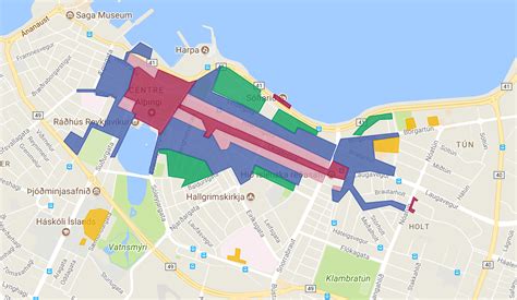 Parking zone rates | Reykjavik, Hallgrímskirkja, Things to come