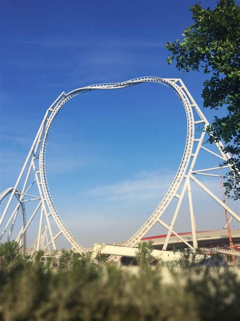 Ferrari World Roller Coaster