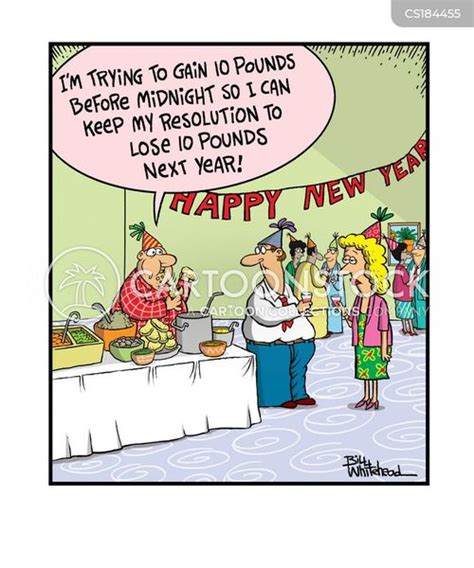 New Year's Party Cartoons and Comics - funny pictures from CartoonStock