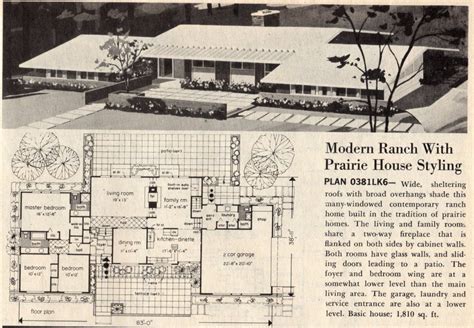 Mid-Century Ranch House Plans: A Look At The Classic American Home ...