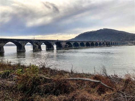 The longest stone mason arch railroad bridge in the world. Rockville ...