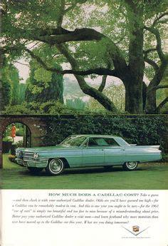 Vintage Cadillac Ads