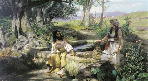 Jesus With Samaritan Woman