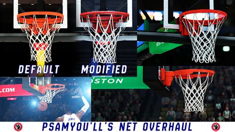 NBA 2K21 Realistic Net Pack by Psamyou´ll - Shuajota: NBA 2K24 Mods, Rosters & Cyberfaces