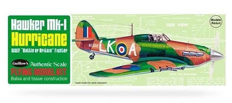 Hawker Hurricane model kit - Harrastekauppa Hobbylinna