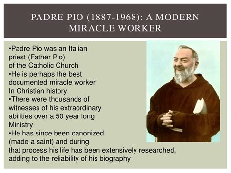 Introducir 118+ imagen padre pio biography - Abzlocal.mx