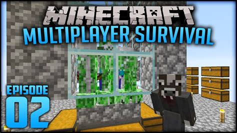 EASY EXP FARM | Minecraft Multiplayer Survival - Episode 2 (w ...