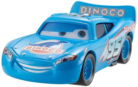 Amazon.com: Disney/Pixar Cars Dinoco Lightning McQueen Diecast Vehicle ...