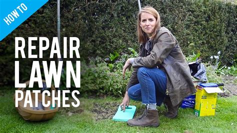 How to fix brown patches in your lawn - YouTube