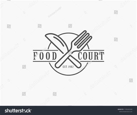 Food court logo Images, Stock Photos & Vectors | Shutterstock