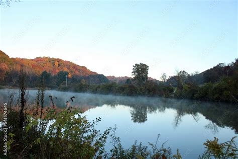 lake in autumn Stock Photo | Adobe Stock