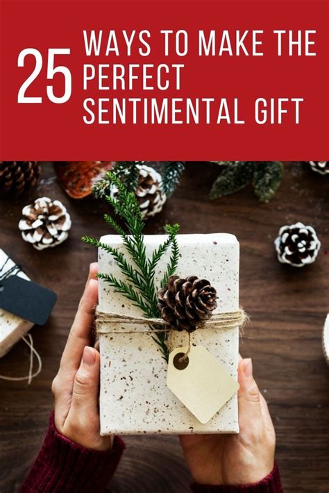 Sentimental Gift Ideas That Will Make Someone's Heart Happy | Christmas ...