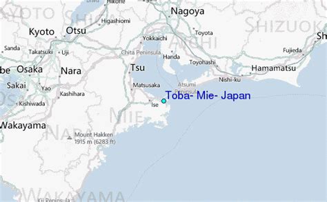 Toba, Mie, Japan Tide Station Location Guide