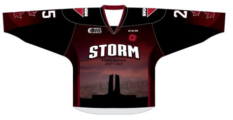 Guelph Storm jerseys honour Battle of Vimy Ridge - Guelph | Globalnews.ca