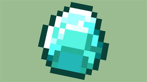 Minecraft Diamond | 3D Warehouse