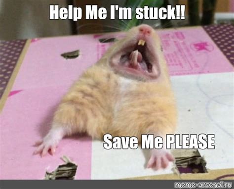 Meme: "Help Me I'm stuck!! Save Me PLEASE" - All Templates - Meme ...