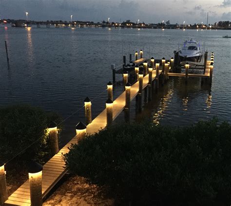 Boat Dock Piling Lights | Shelly Lighting