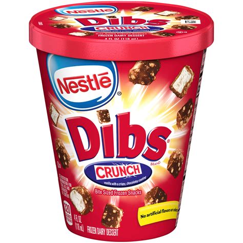 NESTLE DIBS Crunch Ice Cream 4 fl. oz. Cup – BrickSeek