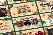 Retro 70's Powerpoint Template 2023, a Presentation Template by SKY CREATION