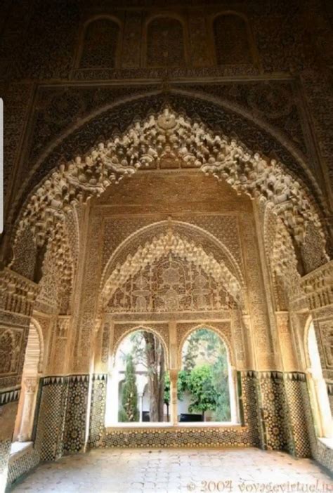 Islamic art from Alhambra Palace, Andalucia, Spain | Lugares de españa ...