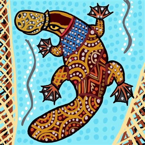 Aboriginal Art #Australia #aboriginalart #platypus | Aboriginal art, Aboriginal painting ...
